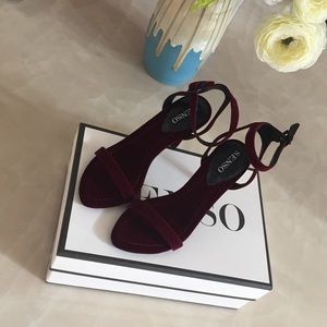 Senso Tyra I Wine Velvet High heel
